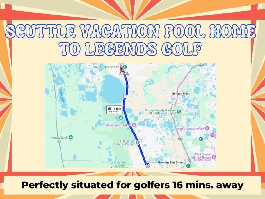 Сasa de vacaciones Scuttle Vacation Pool Wspa Orlando